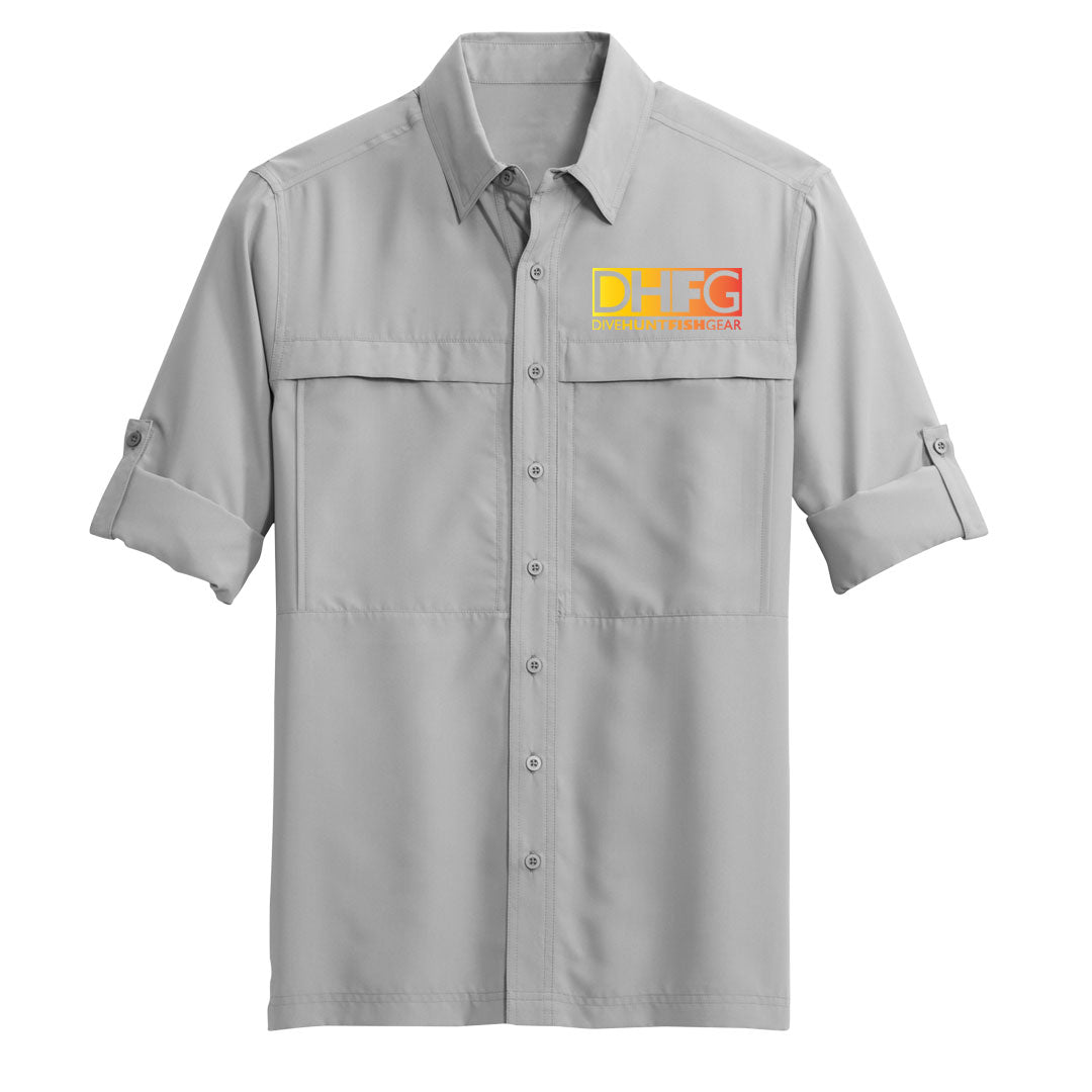 Dive Hunt Fish Sunshine Ultra Light Long Sleeve Fishing Shirt